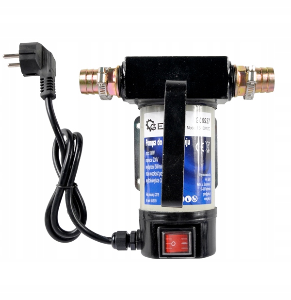 PUMP FOR DRAINING FUEL HEAVY OIL OILS 230V 180W 