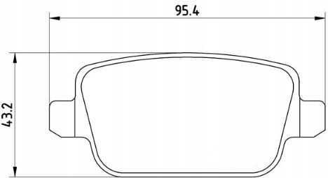 ZAPATAS DE FRENADO PARTE TRASERA DO FORD GALAXY S-MAX KUGA 