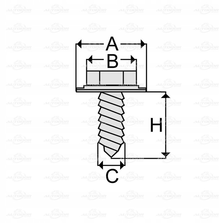 AUDI SEAT SKODA VOLKSWAGEN WKRETY SCREW BLASZKI VERY POWERFUL UNIVERSAL 