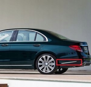 MERCEDES E W213 BERLINE CHROME PARE-CHOCS GAUCHE ARRIÈRE