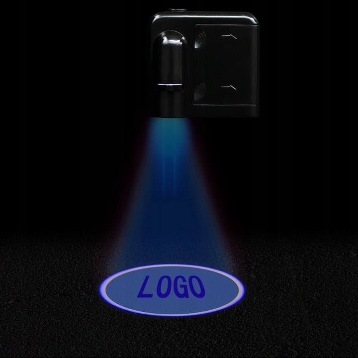 DIODO LUMINOSO LED LOGOTIPO PROYECTOR HD BEZPRZEWODOWE TODOS FORD 