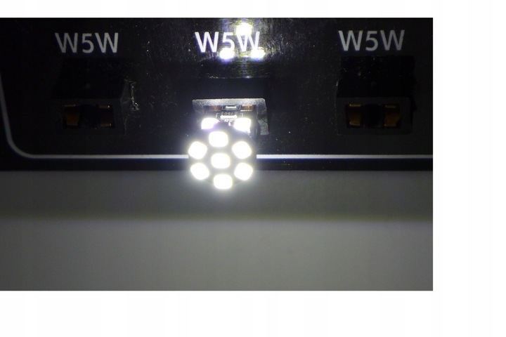 W5W 13LED Postojówki Pozycyjne VOLVO C70 S60 S80