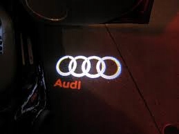 DIODO LUMINOSO LED LOGOTIPO PROJEKTORY AUDI A3 A4 A5 A6 A8 Q3 Q5 TT 