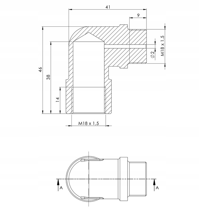 EMULADOR SEGUNDO LAMBDA SONDA LAMBDA ANGULAR COBRE AMARRILLO 