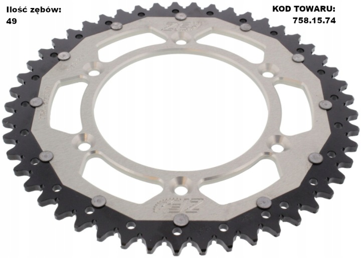 ENGRENAGE ARRIÈRE 520 ZF 45-52Z HONDA CRF 250 R 04-20