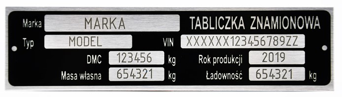 TABLA LIMPIA 148X38MM ZNAKOWANIE EN DE PRECIO ! 