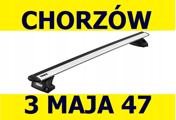 THULE SEAT LEON UNIVERSAL WINGBAR EVO CHORZOW 3 MAJA47 