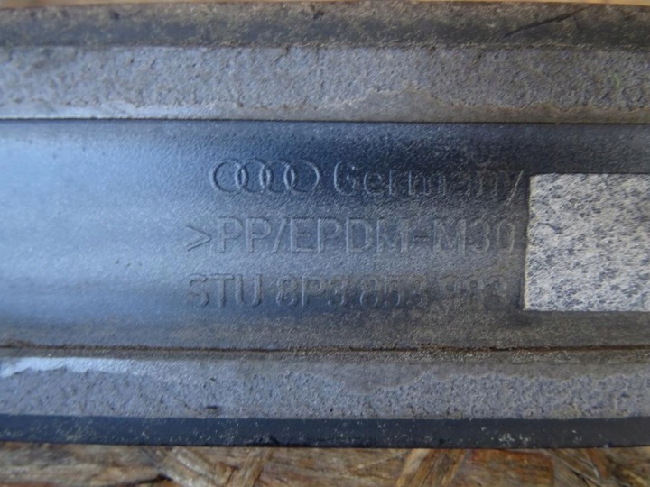AUDI A3 8P 8P3 3D MOULURE GARDE-BOUE ARRIÈRE ARRIÈRE GAUCHE DIVERS COULEURS LY9C LZ7L