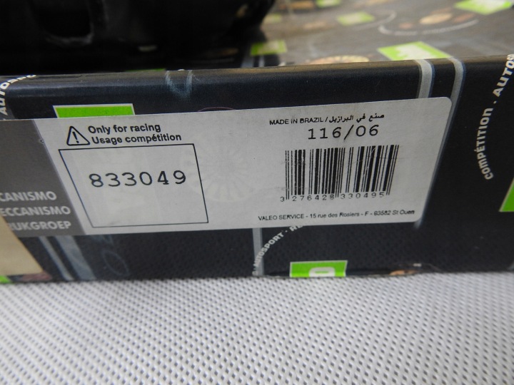 VALEO 833049 COLLIER ADHÉRENCE CITROEN PEUGEOT