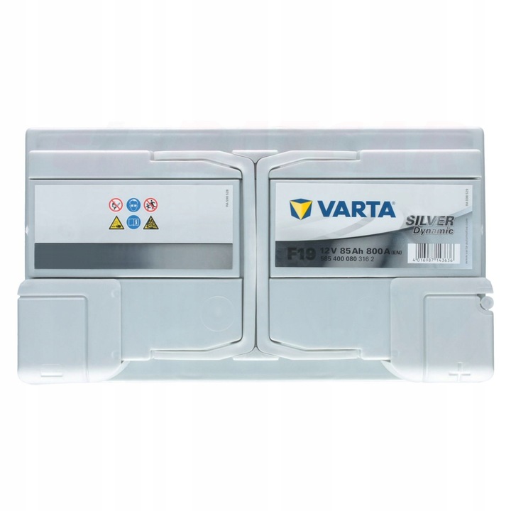 VARTA BATERÍA 12V 85AH/800A L- 315X175X190 SILVER DYNAMIC 