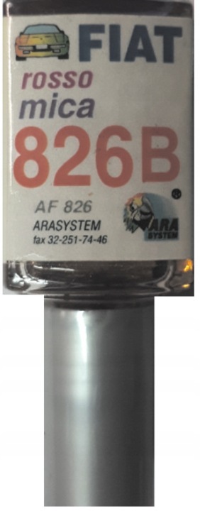 FIAT 934A BIANCO GELATO PEINTURE ZAPRAWKA VERS RYS