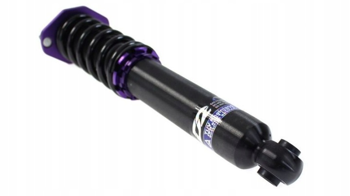 SUSPENSION RÉGLABLE STREET D2 RACING MITSUBISHI ECLIPSE 00-06