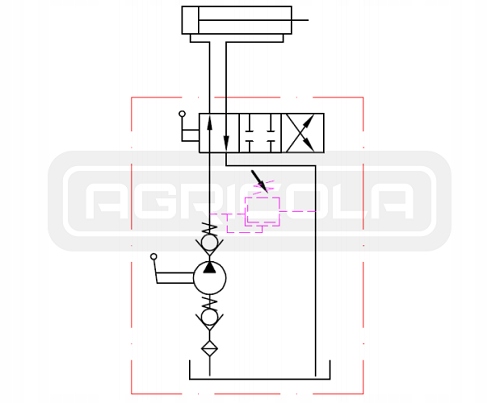 BOMBA MANUAL BILATERAL 25CM3 ZE ZBIORNIKIEM 5L 