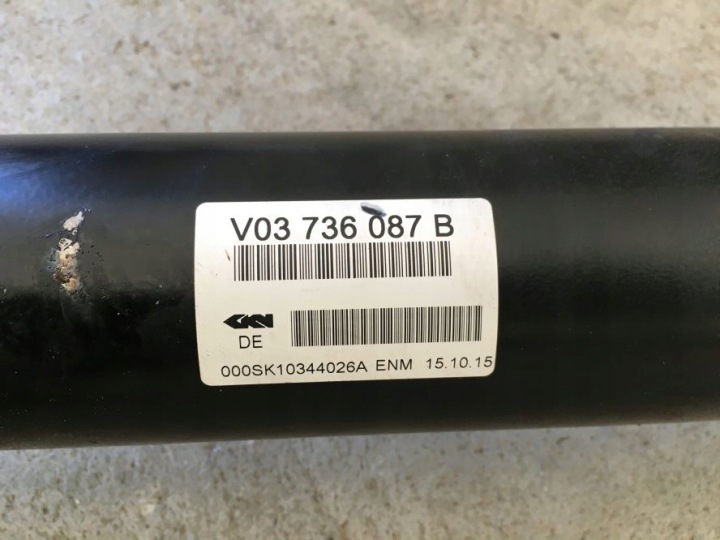 AUDI A8 D5 4N 3.0 TDI 18 ARBRE DE TRANSMISSION V03736087B