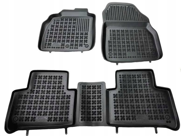 RENAULT SCENIC 3 09-16R. ALFOMBRILLAS GOMA NEGRAS 