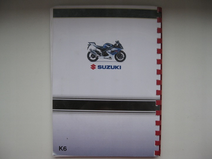 SUZUKI GSX-R 1000K6 POLSKA MANUAL GSX-R1000K6 