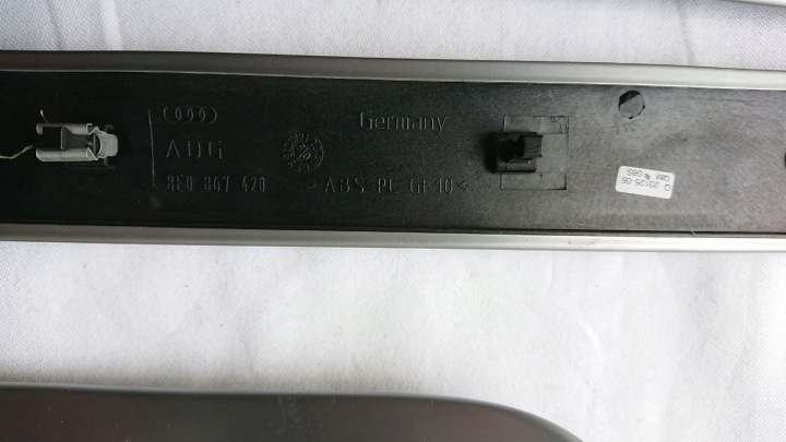 AUDI A4 B6 B7 BAGUETTES DÉCORS PORTES TABLEAU DE BORD S-LINE
