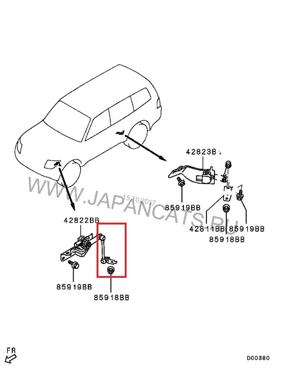 CONECTOR SENSOR DE LUZ SUBARU TRIBECA 84021XA000 