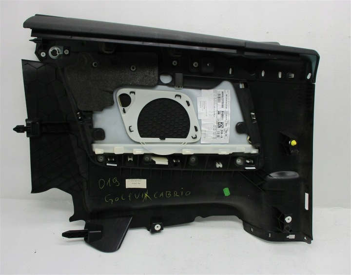 COLLECTEUR PORTES DROIT ARRIÈRE VW GOLF VI 3D CABRIO CUIR