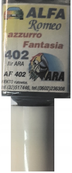 FIAT 934A BIANCO GELATO PEINTURE ZAPRAWKA VERS RYS