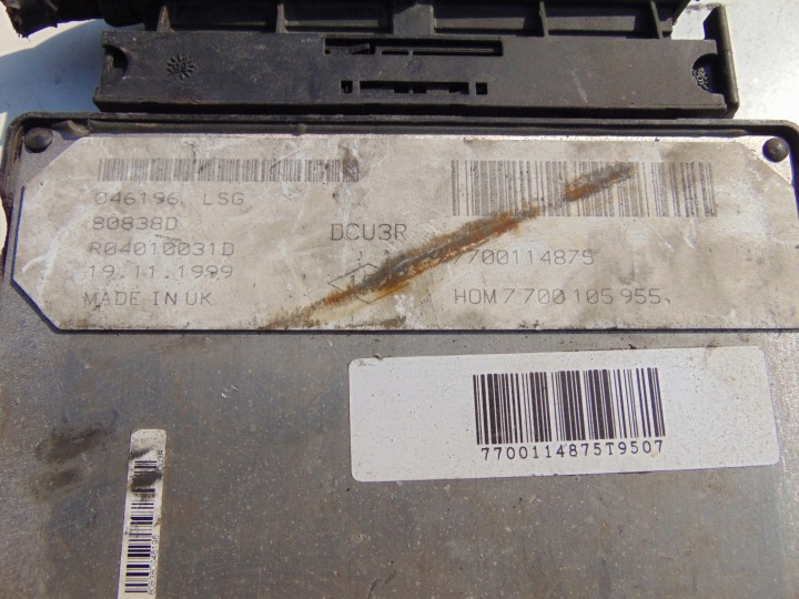 ORDINATEUR 7700105955 R04010031D 7700114875 RENAULT