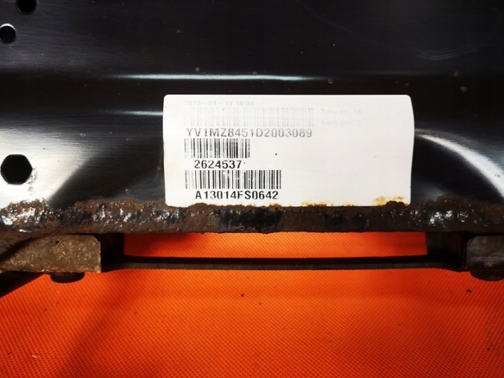 VOLVO V40 D2 1.6 POUTRE SUSPENSIONS AVANT 2624537