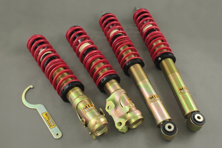 SUSPENSION SCREWED MTS TECHNIK EIBACH BLACK GOLD - VW GOLF 2 / 3 VENTO 