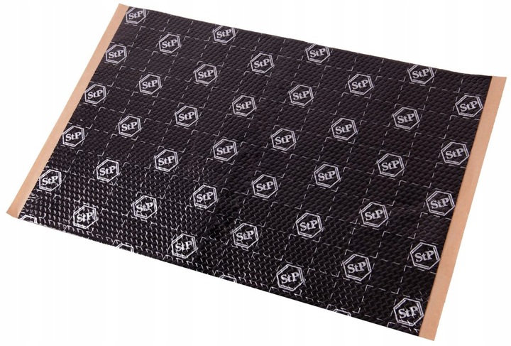 MAT COVER NOT BITUMEN 2,5MM 75X50 BUTYL BLACK GOLD DO CAR 