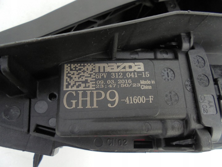 MAZDA 3 III PÉDALE GAZ POTENTIOMÈTRE 6PV312041 17R