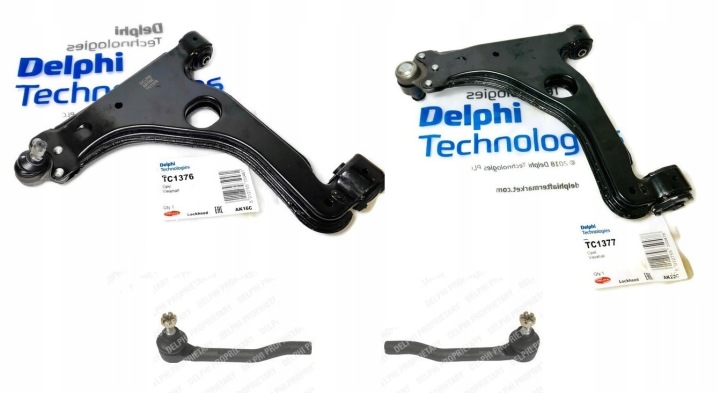 BRAS DE SUSPENSION DELPHI INFÉRIEUR OPEL ASTRA H 04-10 TC1166