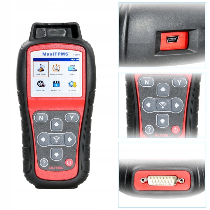 PROGRAMMEUR TPMS AUTEL MAXI TS508 4 CAPTEURS