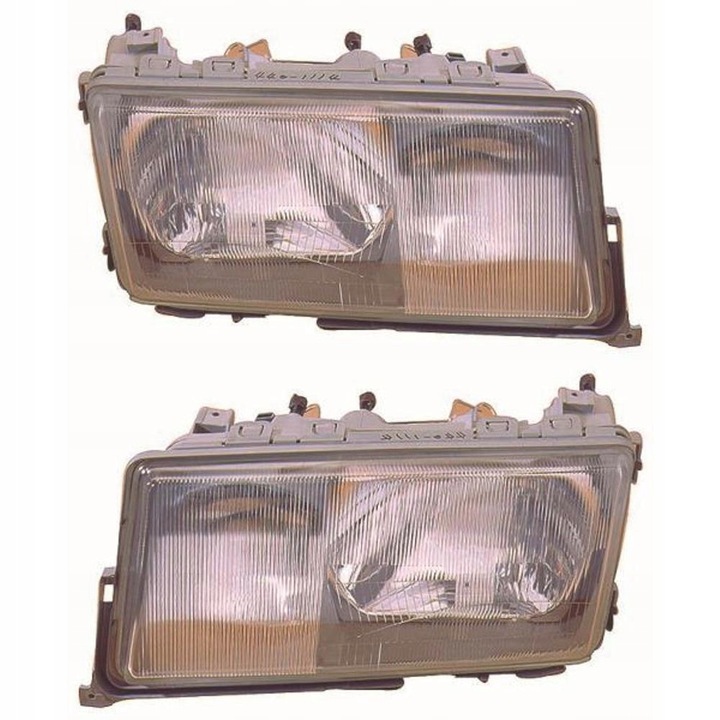 REJILLAS FAROS MERCEDES 190 JUEGO IZQUIERDA+DERECHA 