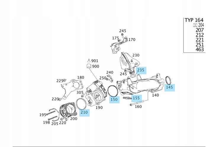 COMPACTADORES CHLODNICZKI ACEITES MERCEDES 3.0 V6 OM642 