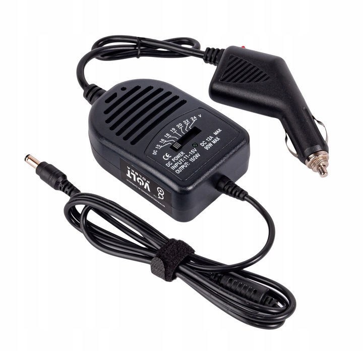 AUTO UNIVERSAL BLOQUE DE ALIMENTACIÓN DISPOSITIVO DE CARGA PARA LAPTOPA ADAPTADORES 12V 24V 90W 