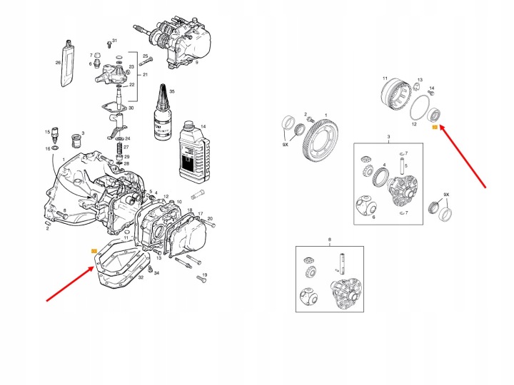 HUILE FUCHS PLUKANKA VERS BOÎTES OPEL ASTRA H J