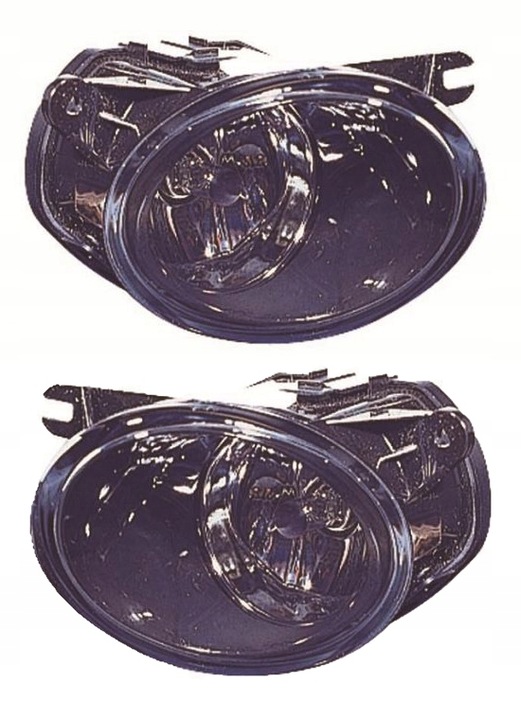 HALOGEN LAMPS AUDI A6 '97-'05 LEFT+RIGHT DEPO photo 1 - milautoparts-fr.ukrlive.com