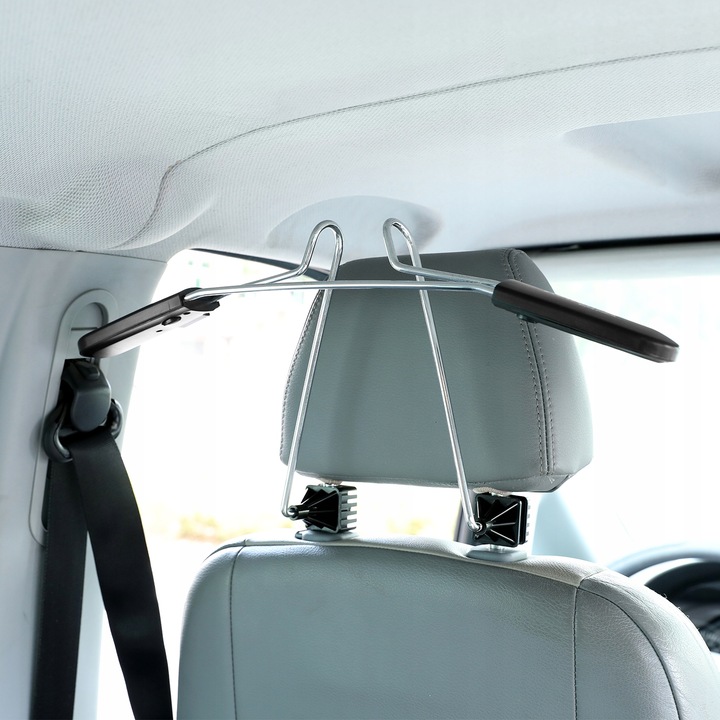 CHROMIZED HANGER ON UBRANIA AUTO ON HEAD REST MACLEAN MC-870 