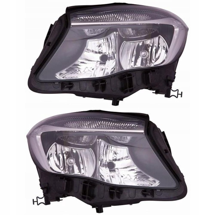 REJILLAS FAROS MERCEDES KL GLA X156 13- JUEGO DEPO 