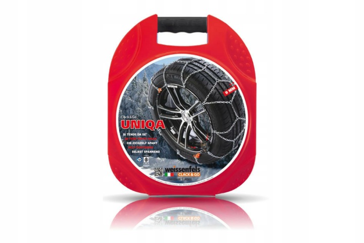 LANCUCHY SNIEGOWE WEISSENFELS UNIQA M32 GR.90 9MM, 1 SAMONAPINACZ