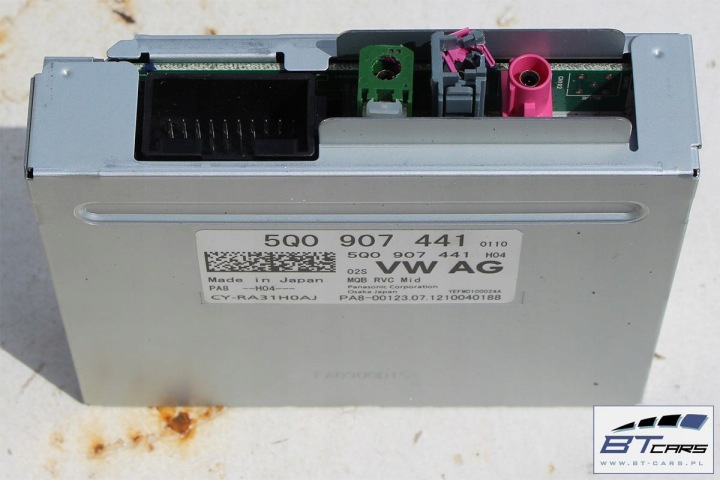 AUDI A3 CAMÉRA MARCHE ARRIÈRE ARRIÈRE 8V0827566 CONTRÔLEUR MODULE 5Q0907441 8V 5Q0 980