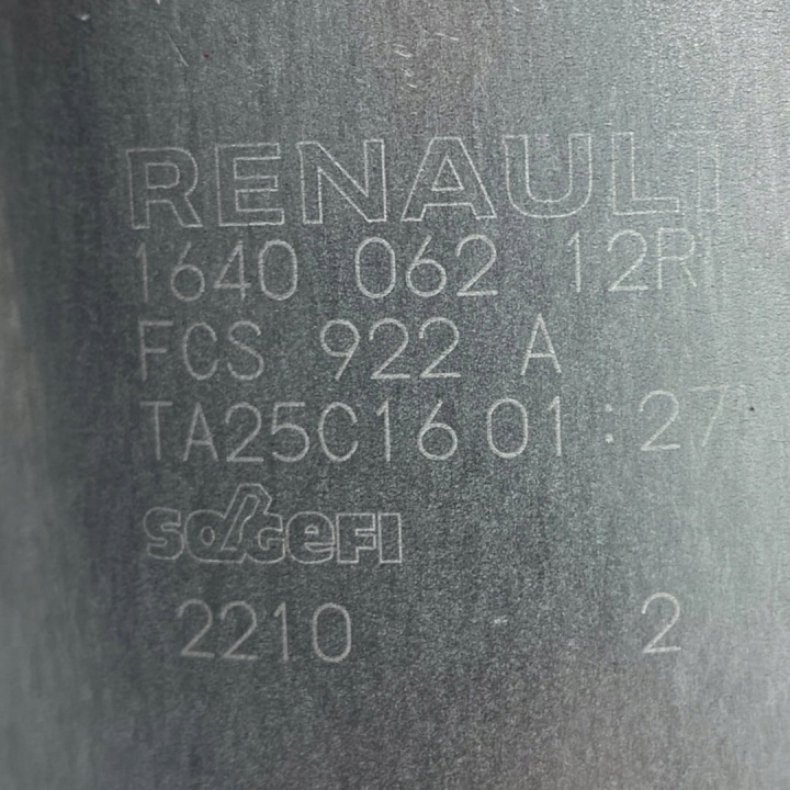 NEUF OE FILTRE CARBURANTS RENAULT DACIA 164006212R