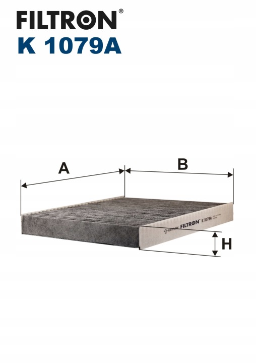 FILTRON K 1079A FILTRE VENTILATION ESPACES PASAZERSKIEJ