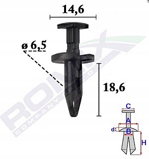 10 VNT. DODGE JOURNEY SMAIGELIS W ATV. 6,5 SKEČIAMASIS nuotrauka 4