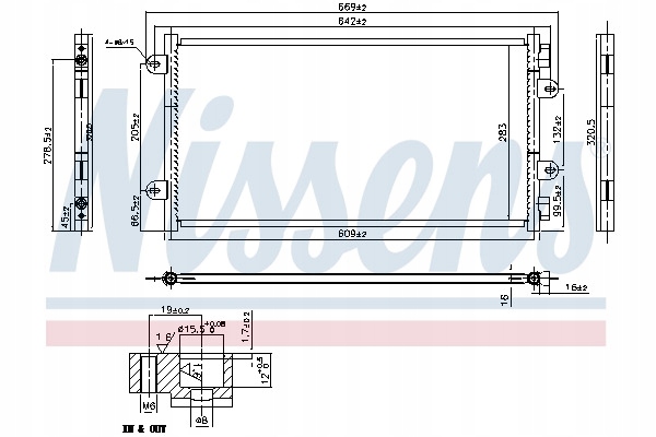 RADUADOR DE ACONDICIONADOR FIAT PUNTO II 99- 1.2 I 