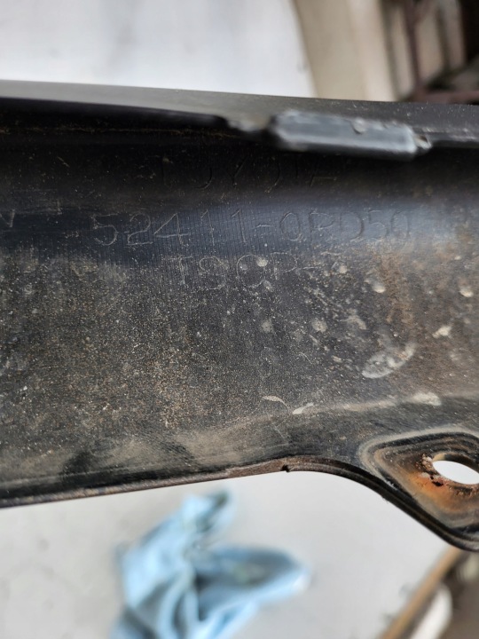 MOULURE DOUBLURE PARE-CHOCS ARRIÈRE TOYOTA RAV4 IV LIFT
