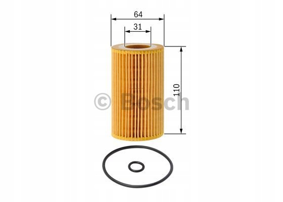 FILTRO ACEITES CONVIENE DO: MERCEDES A (W176), B SPORTS TOURER (W246, W242) 