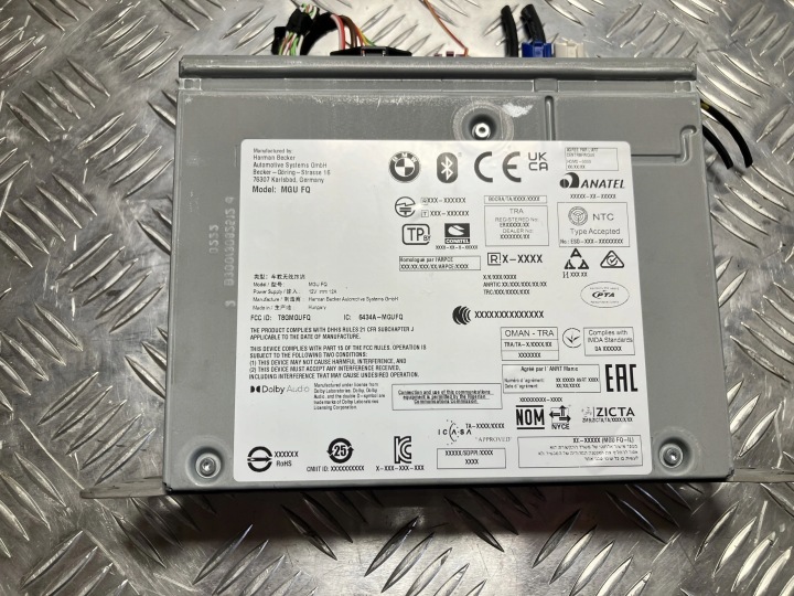 RADIO NAVIGATION BMW G20 330E 2.0I