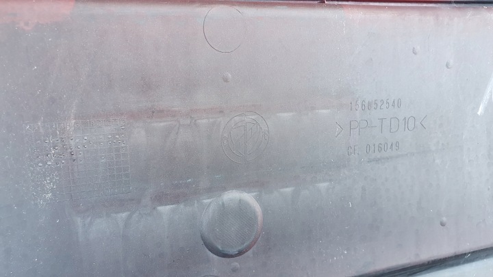 ALFA ROMEO BRERA PARE-CHOCS ARRIÈRE ORIGINAL