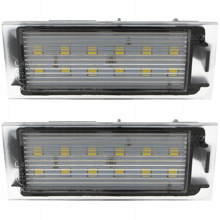 ILLUMINATION PLATES LED RENAULT MEGANE II 2 III 