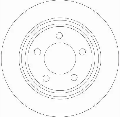 TRW DISQUES PLAQUETTES ARRIÈRE MAZDA 5 CR19 CW